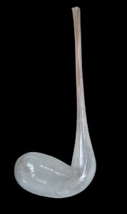 Antique blown glass retort chemistry laboratory