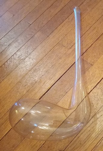 Ancienne cornue verre soufflé laboratoire chimie Antique chemistry laboratory