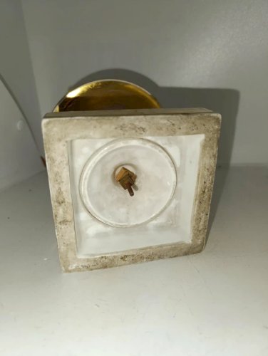 ancienne coupe/ baguier en porcelaine de paris 19eme siecle
