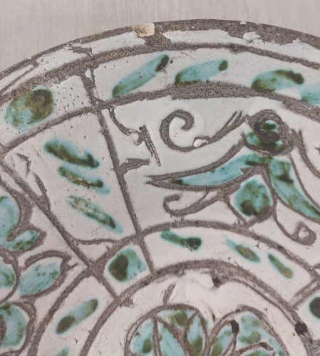 Ancienne coupe, Jean Clergue, en céramique, Massier Vallauris