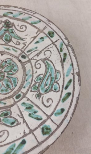 Ancienne coupe, Jean Clergue, en céramique, Massier Vallauris