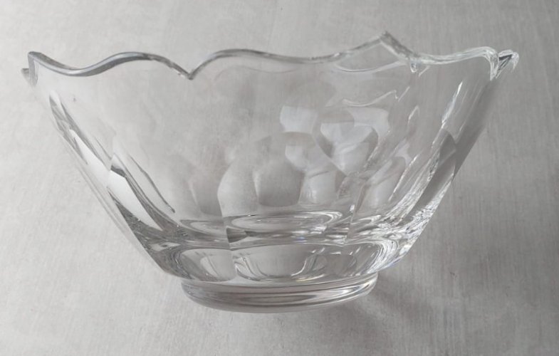 Ancienne coupe / saladier en cristal, Saint Louis / Baccarat ^