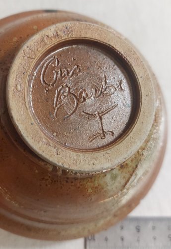 Ancienne coupelle, décor poisson, à identifier