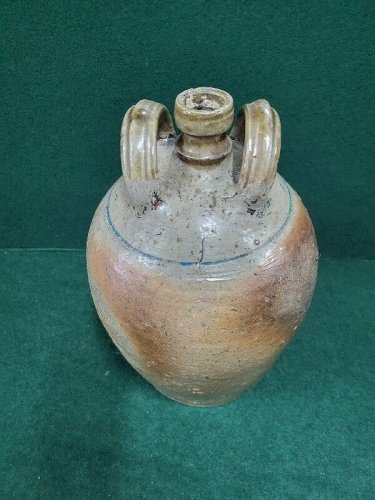 ANCIENNE CRUCHE EN TERRE VERNISSEE GRES N° 1