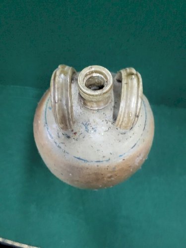 ANCIENNE CRUCHE EN TERRE VERNISSEE GRES N° 1