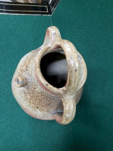 ANCIENNE CRUCHE EN TERRE VERNISSEE GRES N° 2