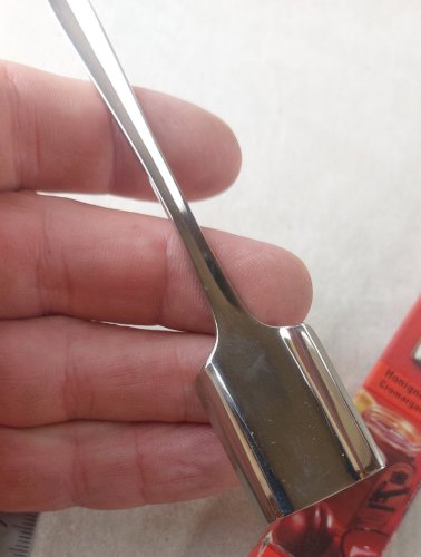 Ancienne cuillère à miel, en métal argenté, WMF, vintage