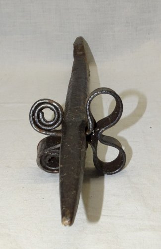 - ANCIENNE ENCLUME DE FAUCHEUR FER FORGE XVIII/XIXe OUTIL ANCIEN COLLECTION    D