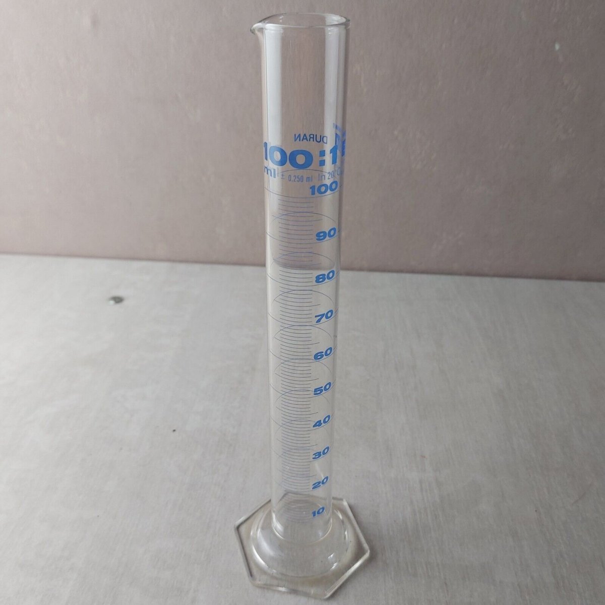 BELLIFFY - Lot De 4 éprouvettes En Verre 100 Ml Pour Labo, étudiants Ou Expériences Maison
