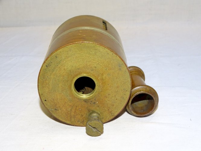 -ANCIENNE EQUERRE de GEOMETRE ARPENTEUR PANTOMETRE EN LAITON OUTIL ANCIEN   D