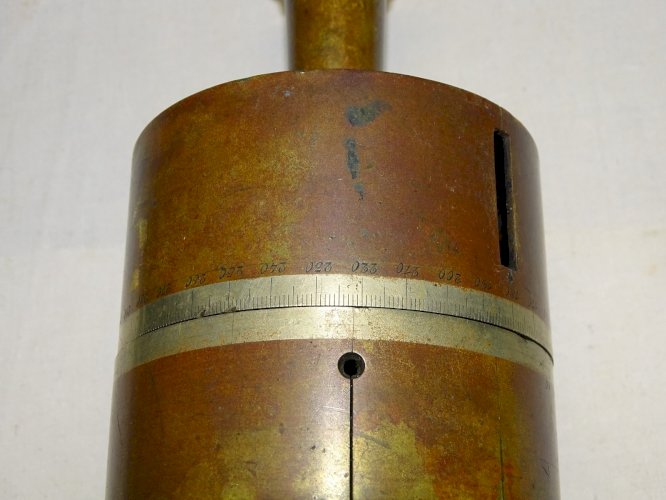 -ANCIENNE EQUERRE de GEOMETRE ARPENTEUR PANTOMETRE EN LAITON OUTIL ANCIEN   D