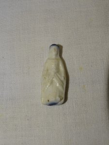 - ANCIENT FAVOURITE 1ST PERIOD QUEEN BLUE ON HAIR DISPLAY COLLECTION