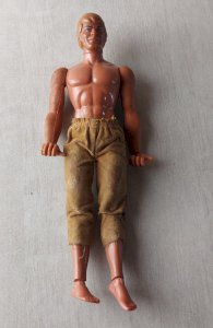 Vintage figure, Big Jim articulated, Mattel 1971