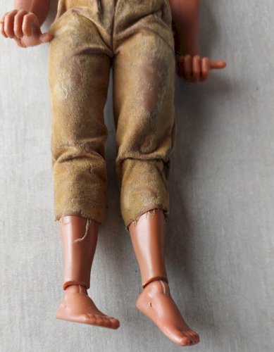Ancienne figurine, Big Jim articulé, Mattel 1971 ^