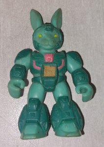 Ancienne figurine, Dragonaute, Battle Beast, Hare Razing Rabbit loose