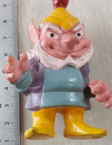 Ancienne figurine, Galoob Filmation Blackstar Trobbit Rif