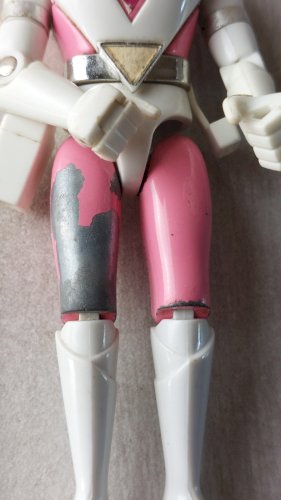 Ancienne figurine Jetman Cygne Blanc, Bandai 1990, Taiwan ^