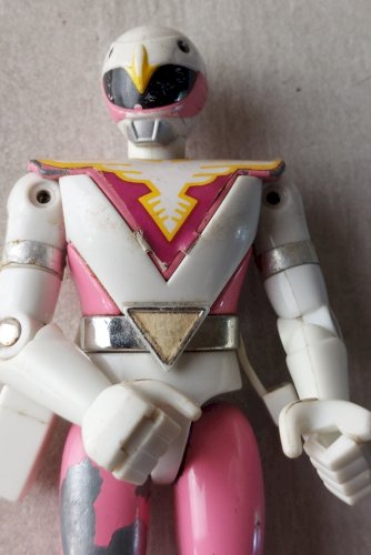 Ancienne figurine Jetman Cygne Blanc, Bandai 1990, Taiwan ^
