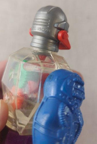 Ancienne figurine, Les Maîtres de lUnivers, Roboto Motu, Mattel 1984