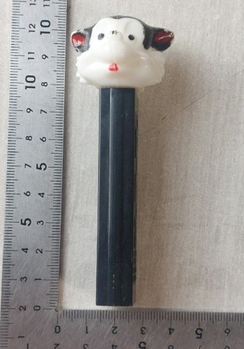Ancienne figurine petit loup / Little Bad Wolf, sans pieds, PEZ ^