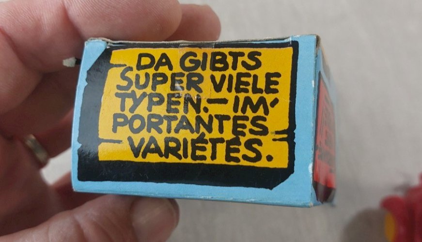 Ancienne figurine, Schtroumpf en voiture, 40210, Schleich, en boîte