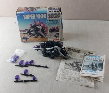 Ancient figurine, Super 1000 Zoids, Cyberdon, Tomy 2589