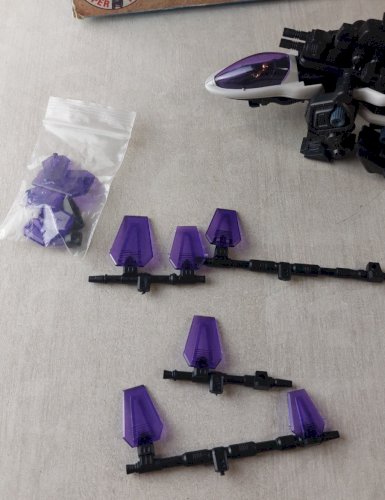 Ancienne figurine, Super 1000 Zoids, Cyberdon, Tomy 2589 ^