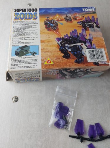 Ancienne figurine, Super 1000 Zoids, Cyberdon, Tomy 2589 ^