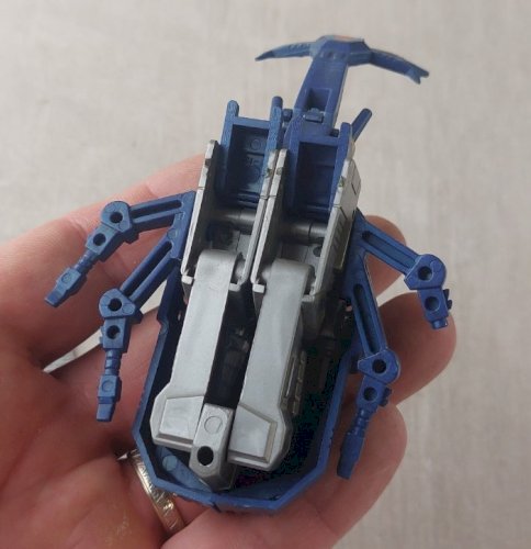 Ancienne figurine Transformers, Convertor Insectors Crawler, Select 1984