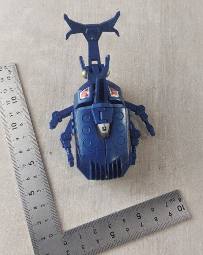 Ancienne figurine Transformers, Convertor Insectors Crawler, Select 1984