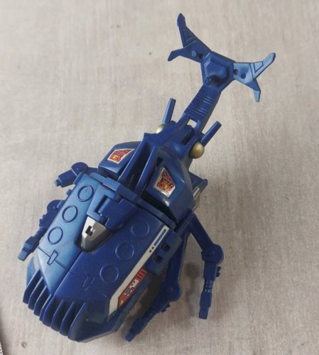 Ancienne figurine Transformers, Convertor Insectors Crawler, Select 1984