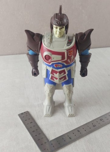 Ancienne figurine, Transformers G1 Grimlock Pretenders, Hasbro Takara 1989 ^