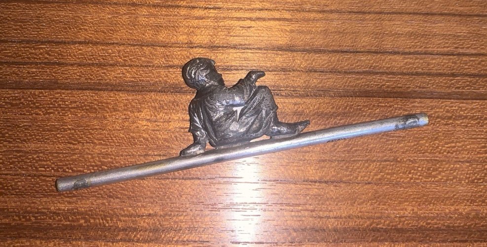 ancienne figurine WMF Germany XIXe enfant assis