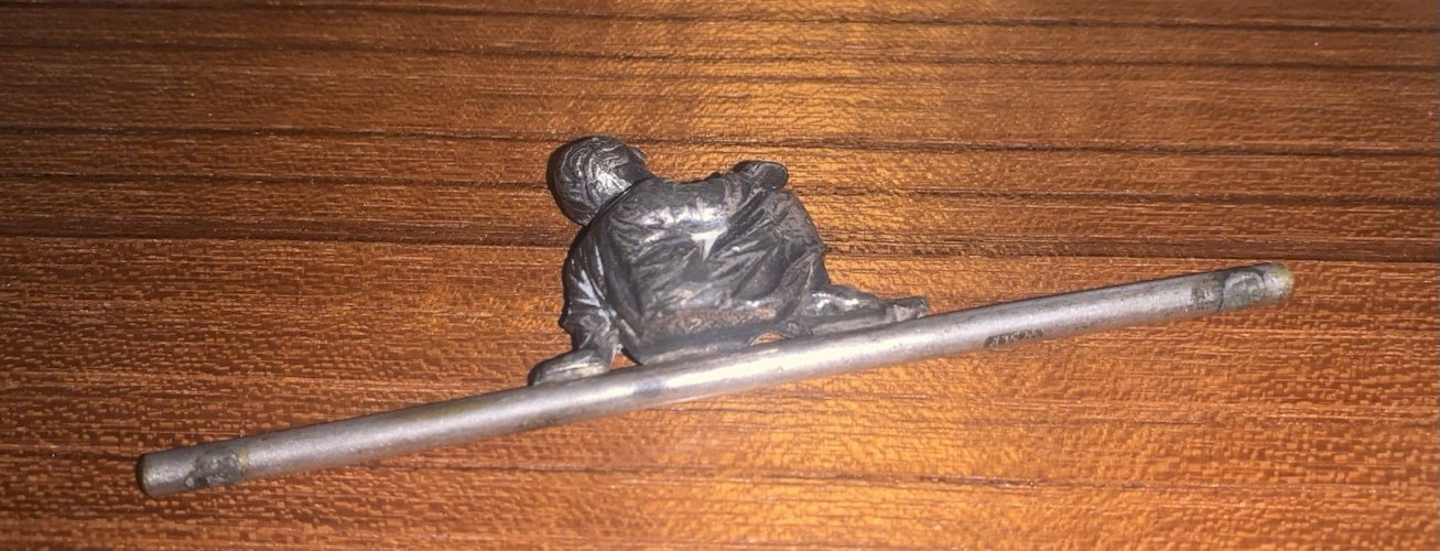 ancienne figurine WMF Germany XIXe enfant assis