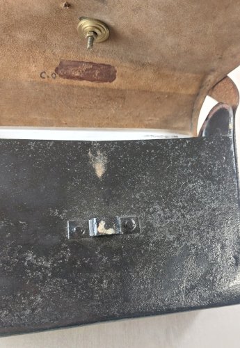 Ancienne giberne de musicien de 3ème république