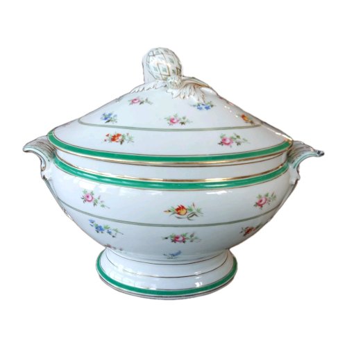 Ancienne grande soupière légumier  Porcelaine Ch Pillivuyt & CieParis