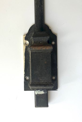 ancienne grande targette clenche verrou de porte portail longueur 50 cm