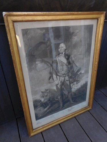 ANCIENNE GRAVURE DU PERE A LOUIS PHILIPPE DU XVIII ème SIECLE