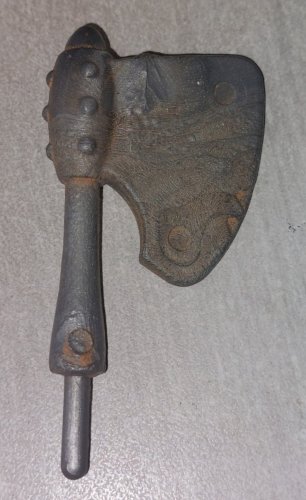 Ancienne hache pour figurine Ram Man, Maîtres de l'Univers, Motu