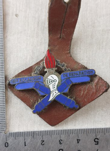 Ancienne insigne, 181ème escadron de réparation de division blindée, Drago ^