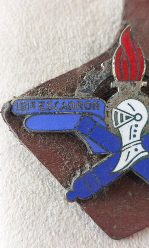 Ancienne insigne, 181ème escadron de réparation de division blindée, Drago ^
