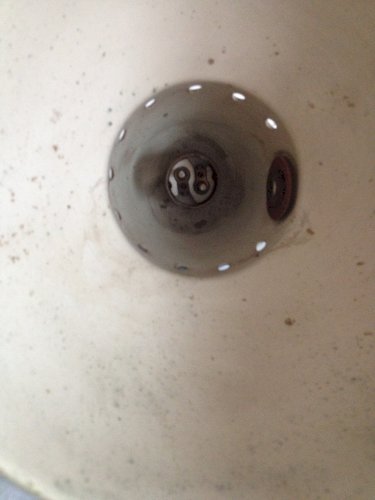 Ancienne lampe accordéon industrielle