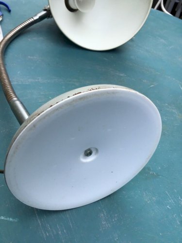 Ancienne lampe d'atelier ou de bureau articulée  vintage déco années 1950
