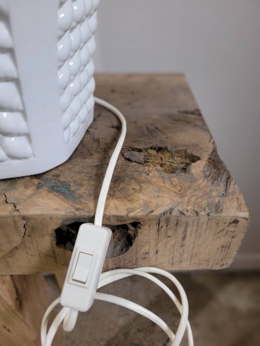 Ancienne lampe de style contemporain