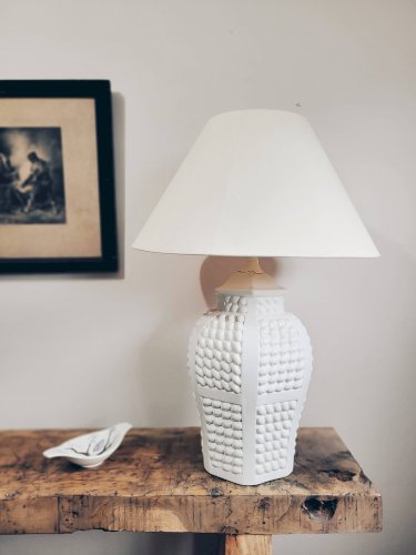 Ancienne lampe de style contemporain