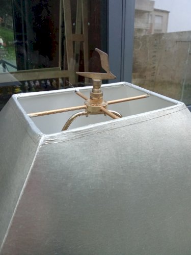 Ancienne Lampe Design Lee Azanne Cheval Et Cavalier Métal  Noir Et Doré