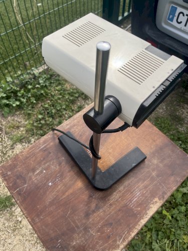 Ancienne lampe design SAMP italienne années 70