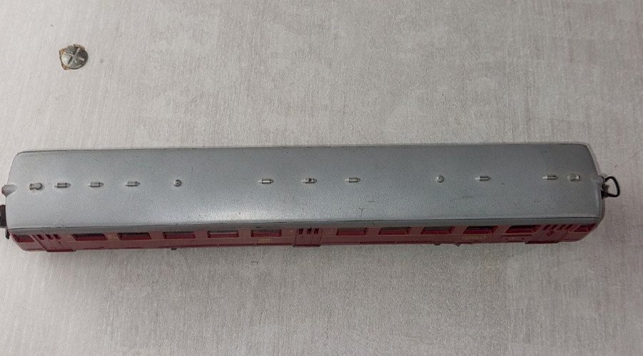 Ancienne locomotive Diesel / automotrice, 515 590-8, Lima, en HO