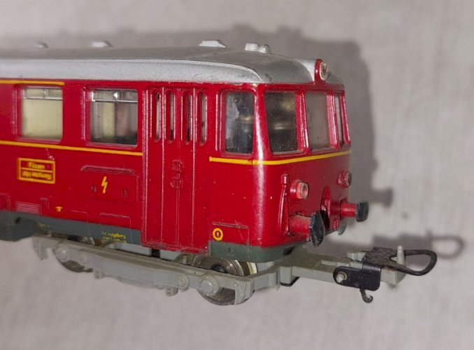 Ancienne locomotive Diesel / automotrice, 515 590-8, Lima, en HO