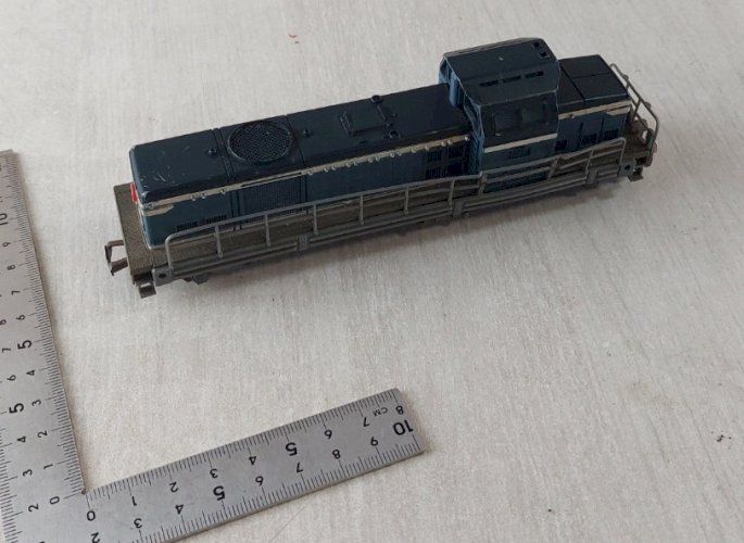 Ancienne locomotive Diesel BB66150, Jouef, en HO ^